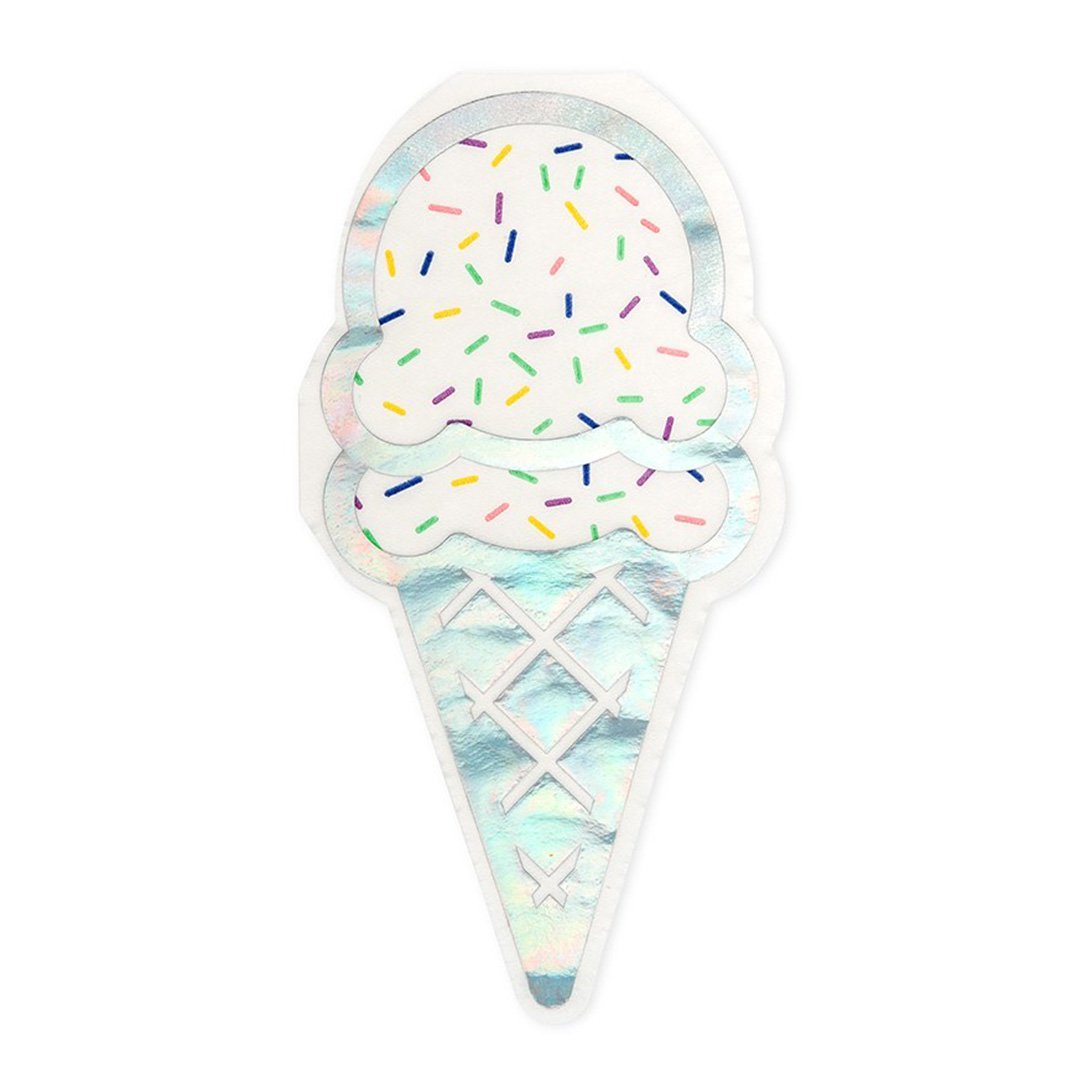 Ice Cream Cone Napkins - Pretty Collected