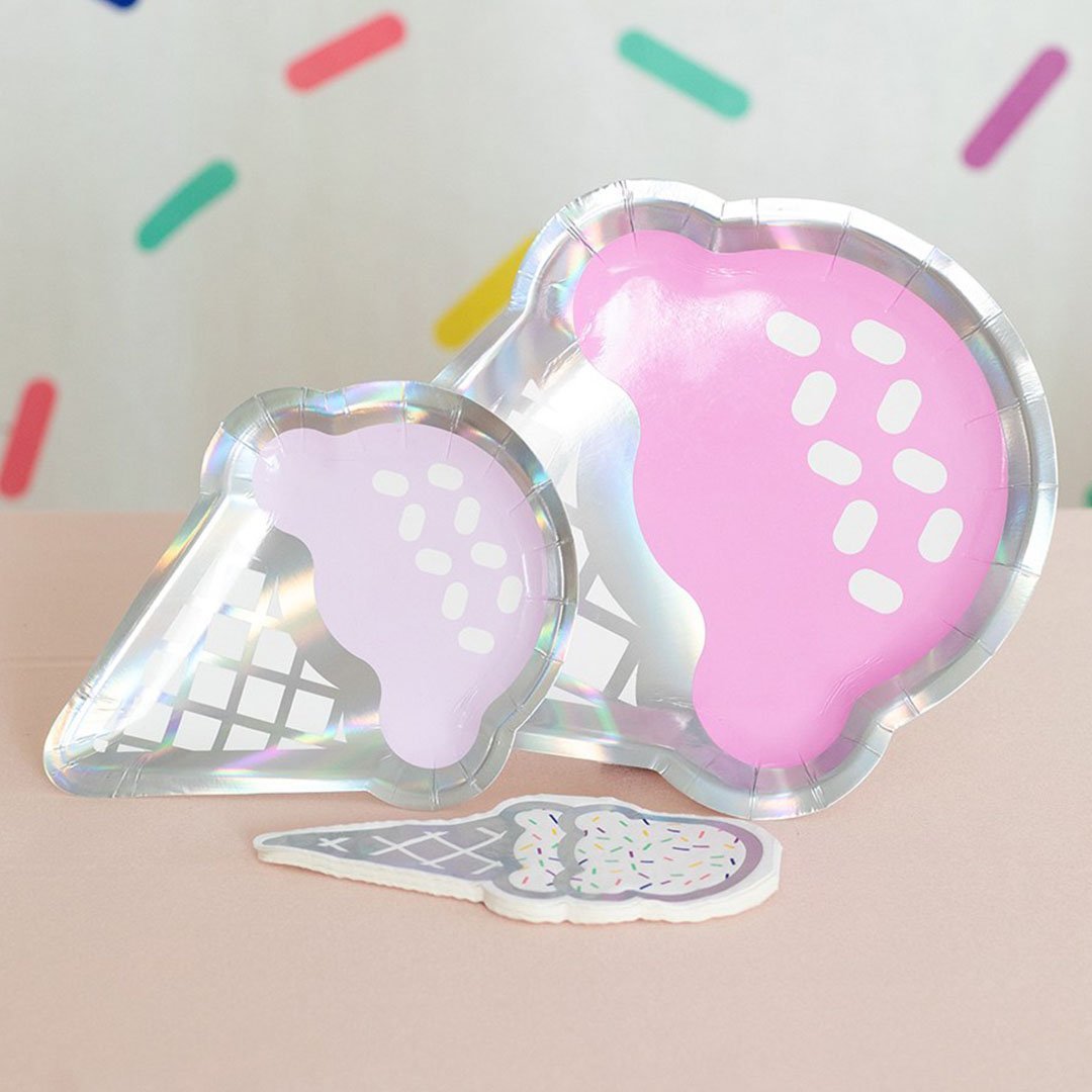 Ice Cream Cone Napkins - Pretty Collected