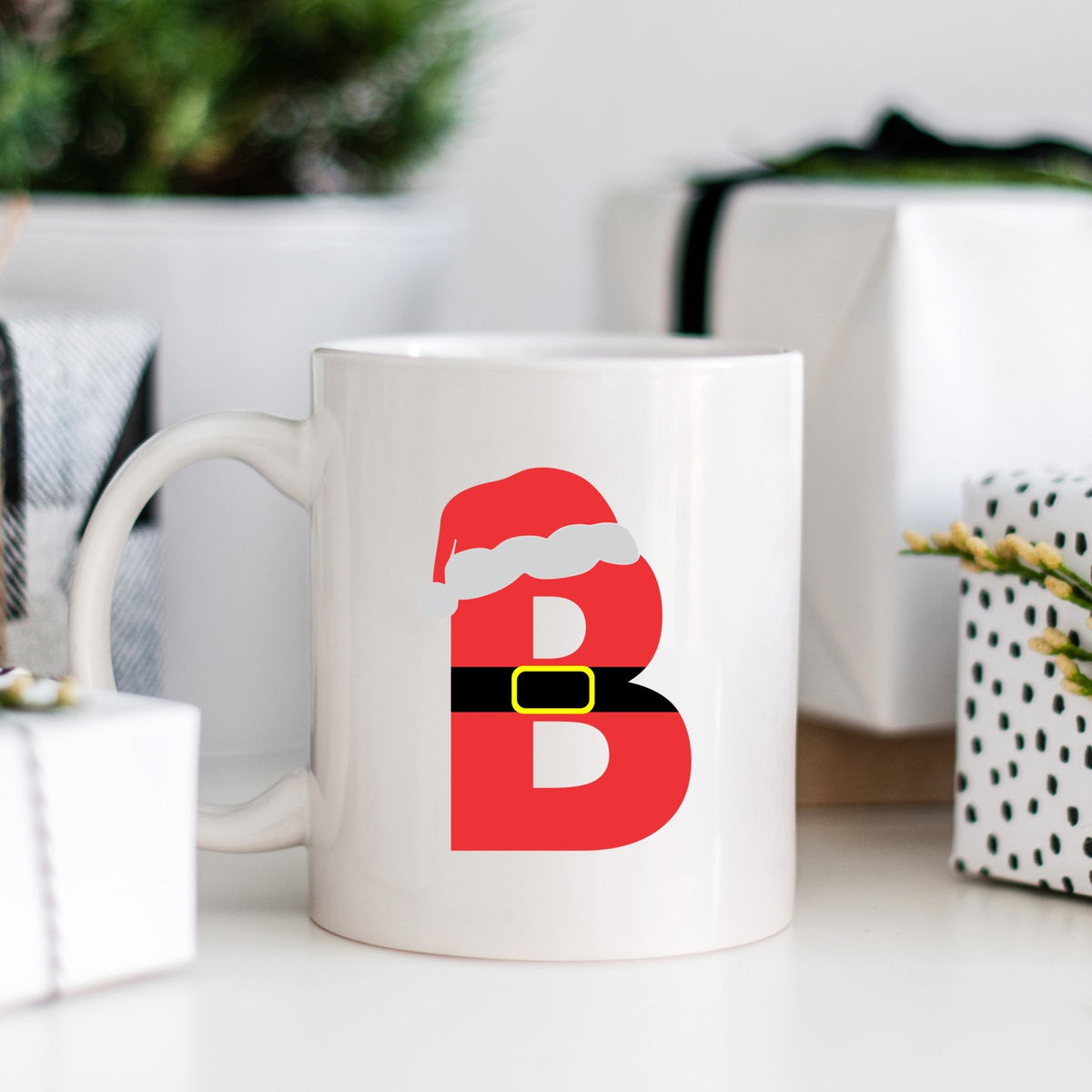 Santa Monogram Mug - Pretty Collected
