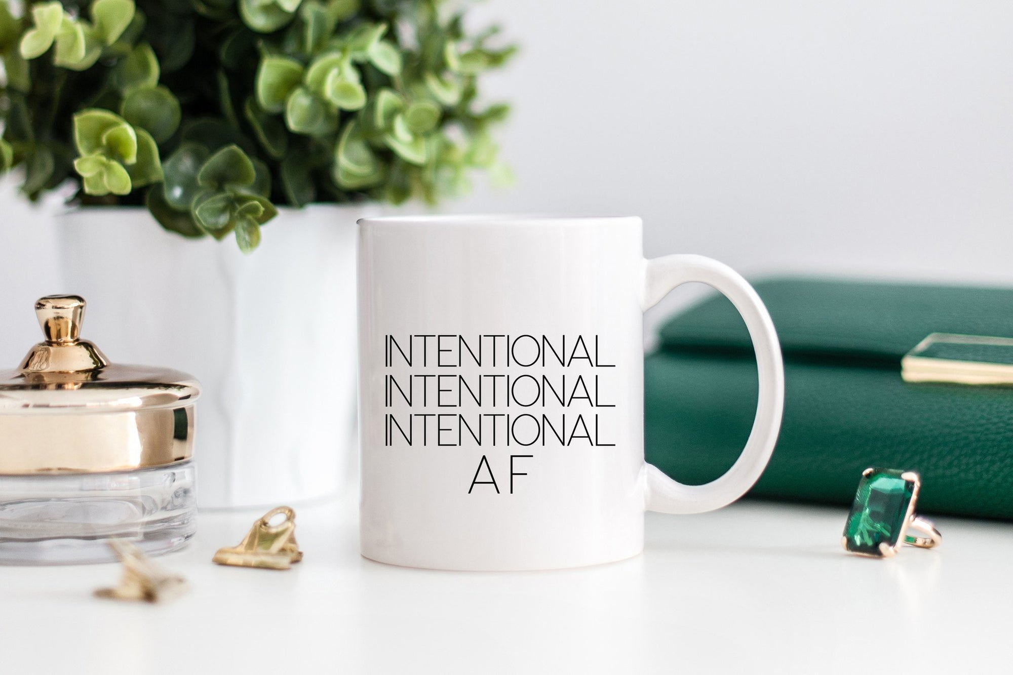 INTENTIONAL AF Mug - Pretty Collected