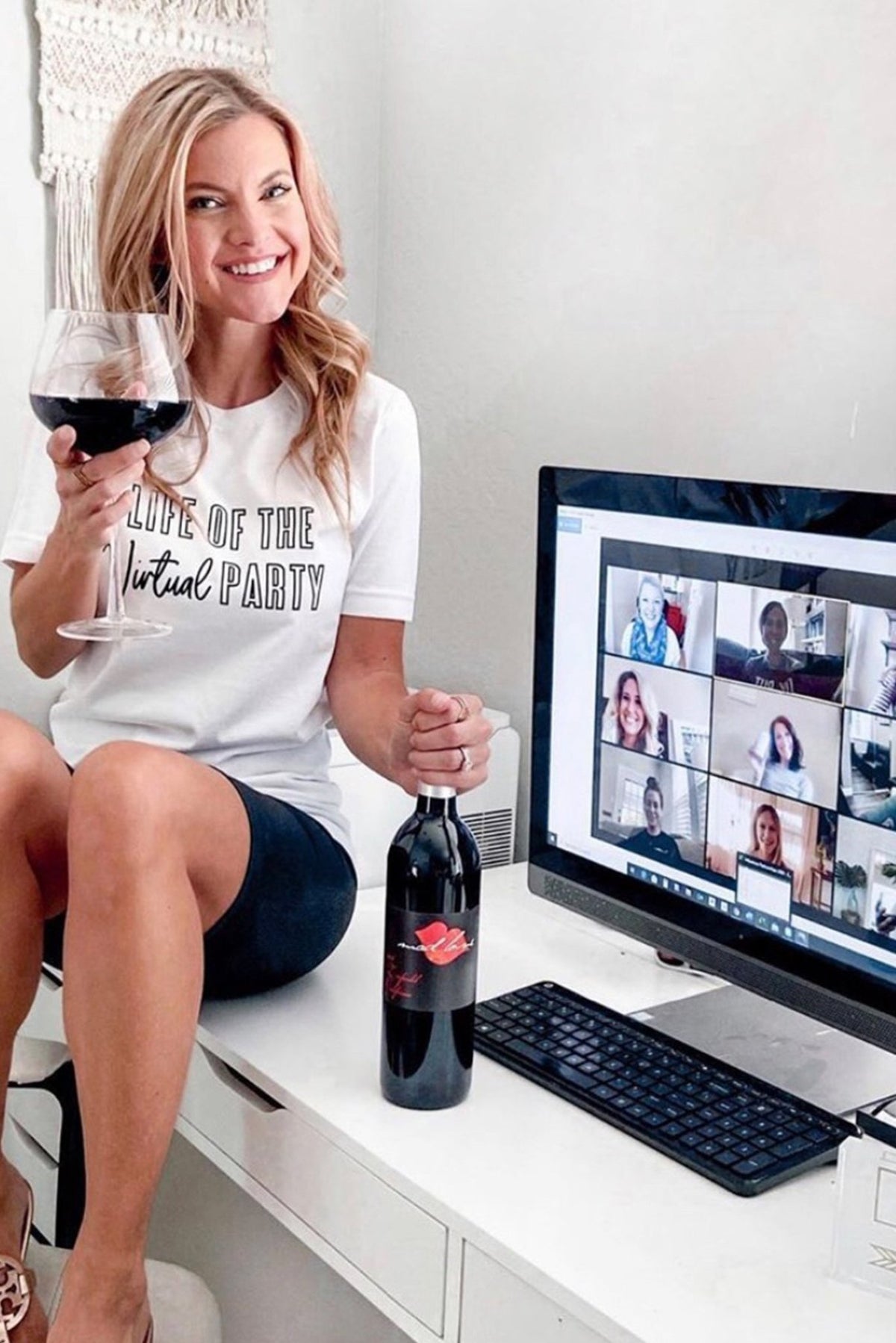 Life of the Virtual Party Tee - Pretty Collected