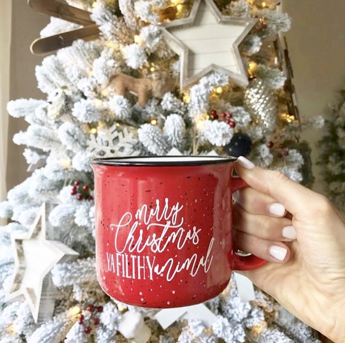 Filled with Christmas Cheer Campfire Mug - Pretty Collected