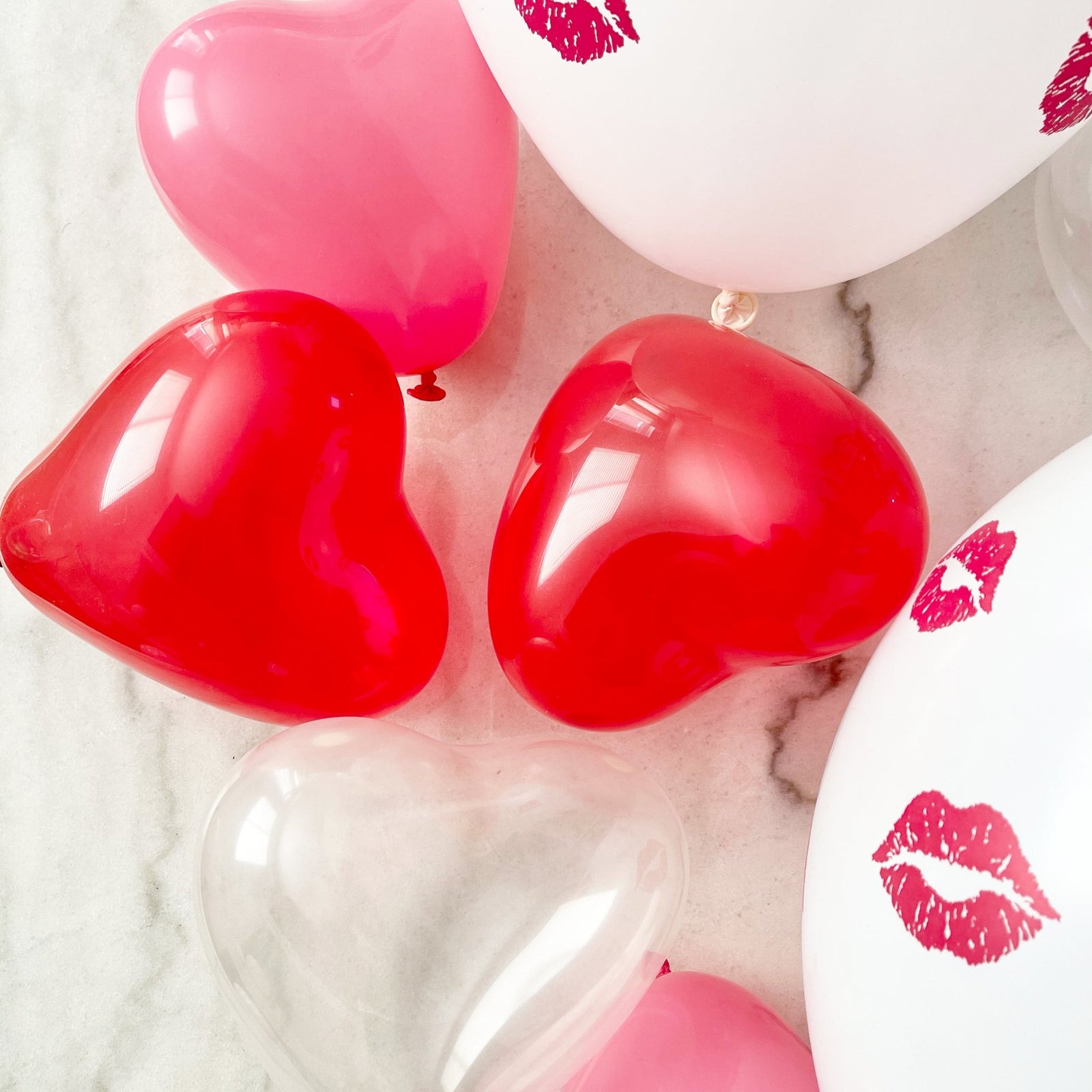 Set of Mini Heart Latex Balloons - Pretty Collected