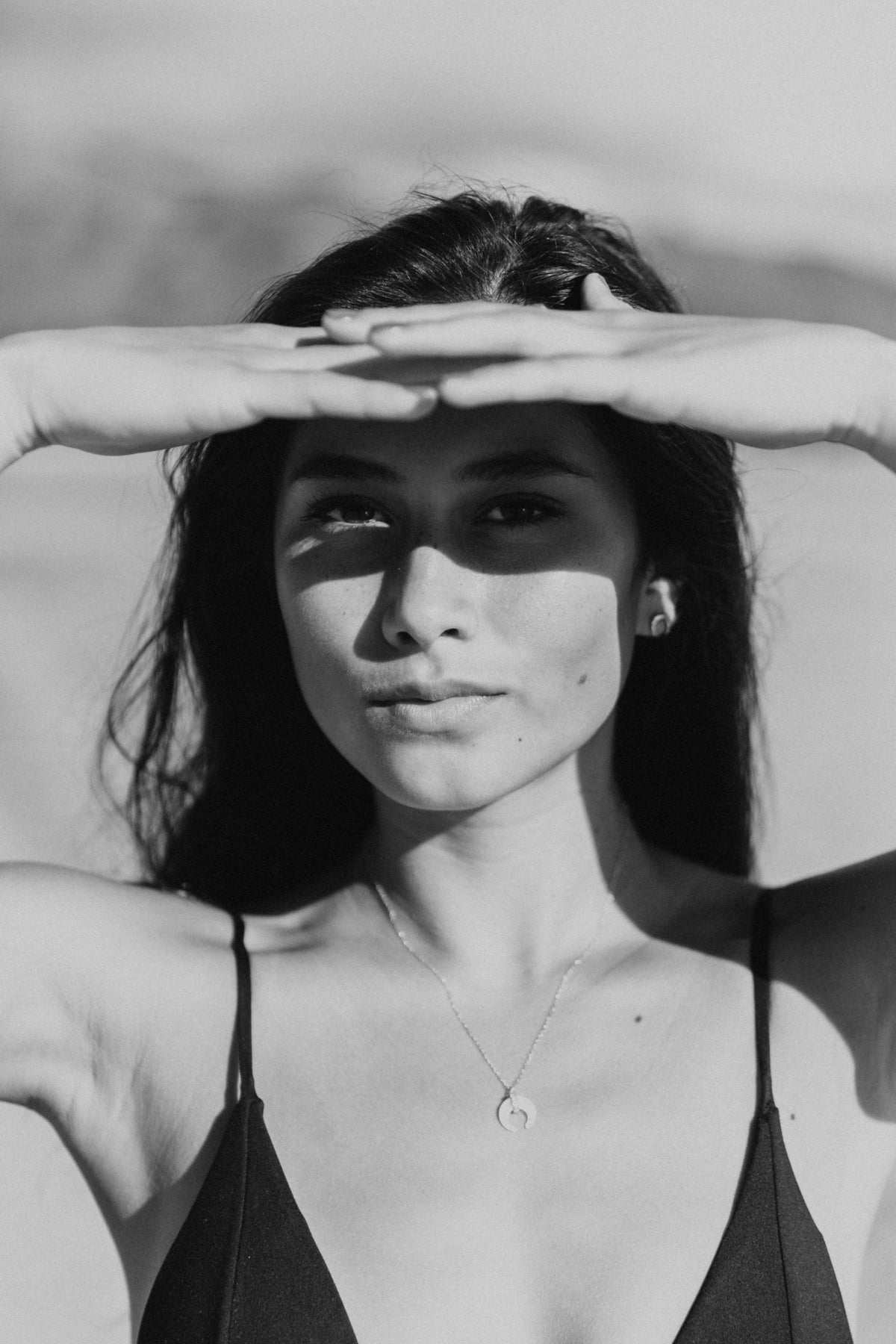 Mother Of Pearl Horn Necklace - Pretty Collected