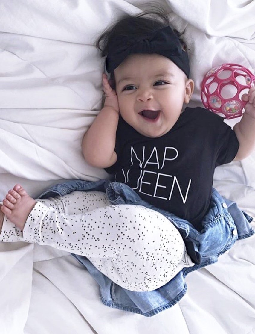 Nap Queen Baby & Toddler Tee - Pretty Collected