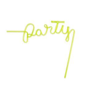 Party Straw - Pretty Collected