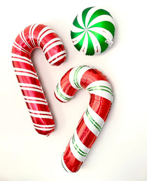 Candy Cane Balloons - Pretty Collected