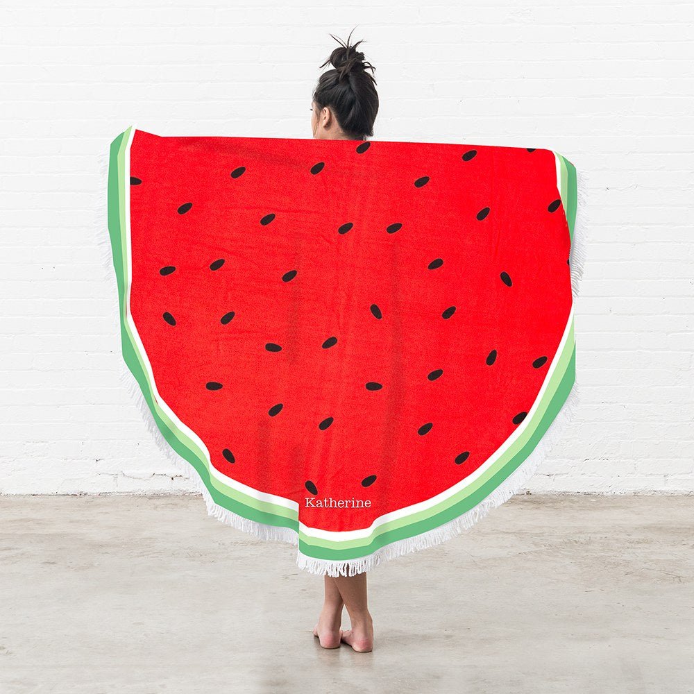 Watermelon Beach Towel - Personalized - Pretty Collected