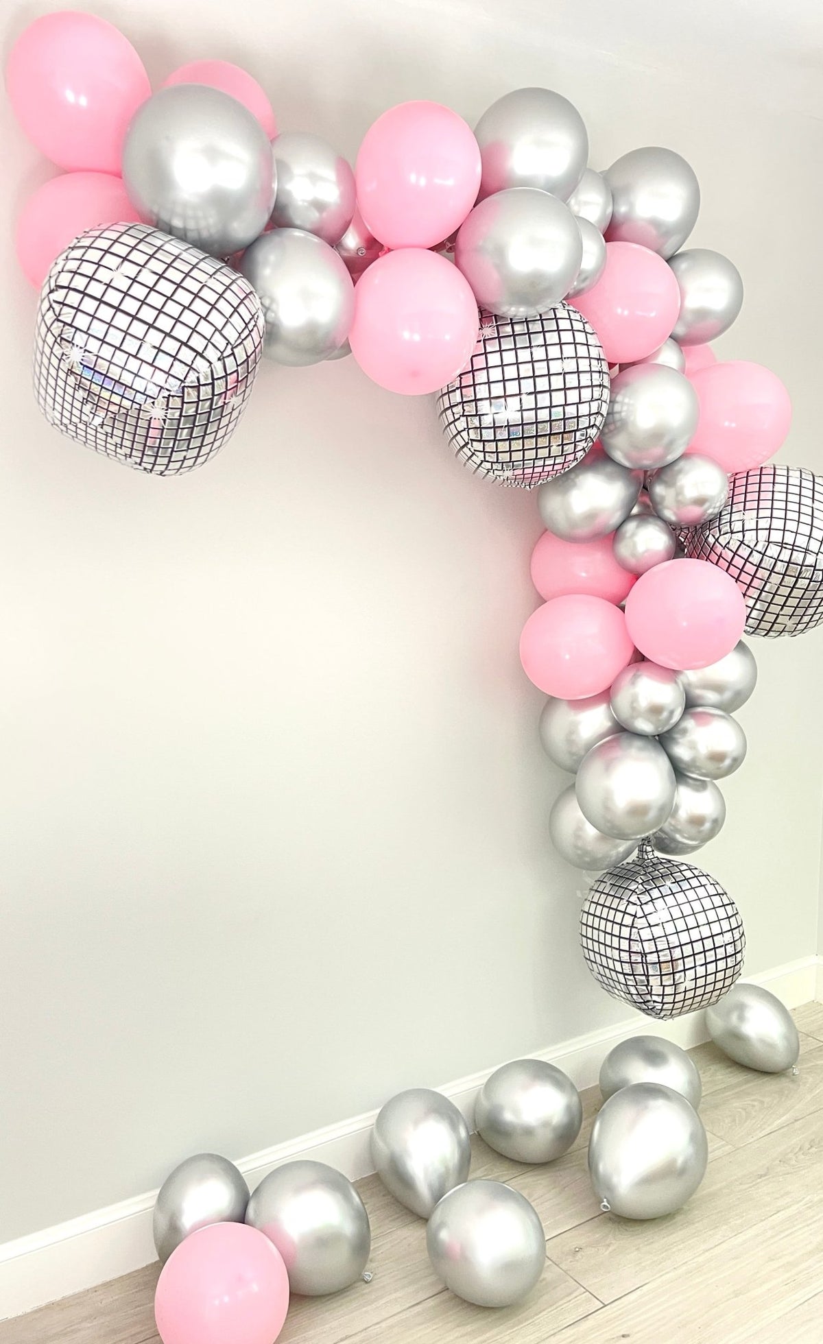 Pink Disco Balloon Garland Kit - Pretty Collected