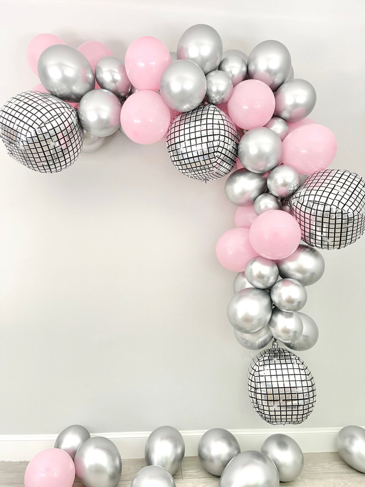 Pink Disco Balloon Garland Kit - Pretty Collected