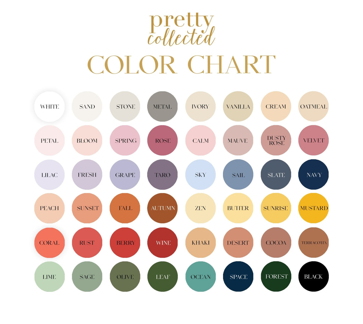 Neutral Wedding Guest Book - The Amelia - Pretty Collected