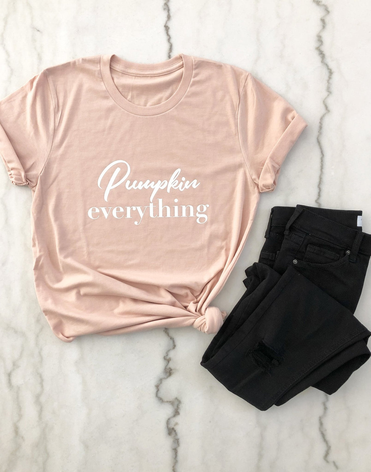Pumpkin Everything Tee - Pretty Collected