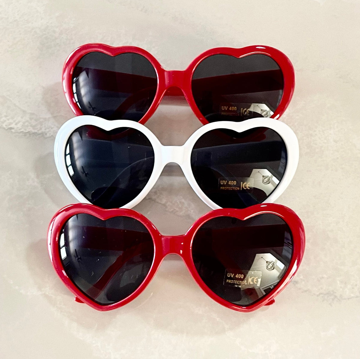 Red Heart Sunglasses - Pretty Collected