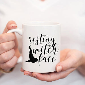 Resting Witch Face Mug - Pretty Collected