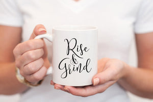 Rise and Grind Mug - Pretty Collected