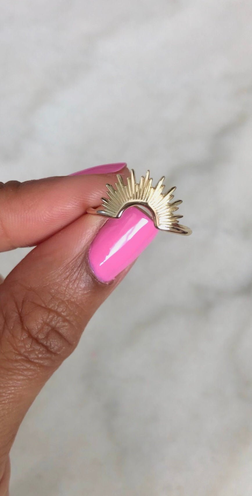 Rising Sun Ring - Pretty Collected