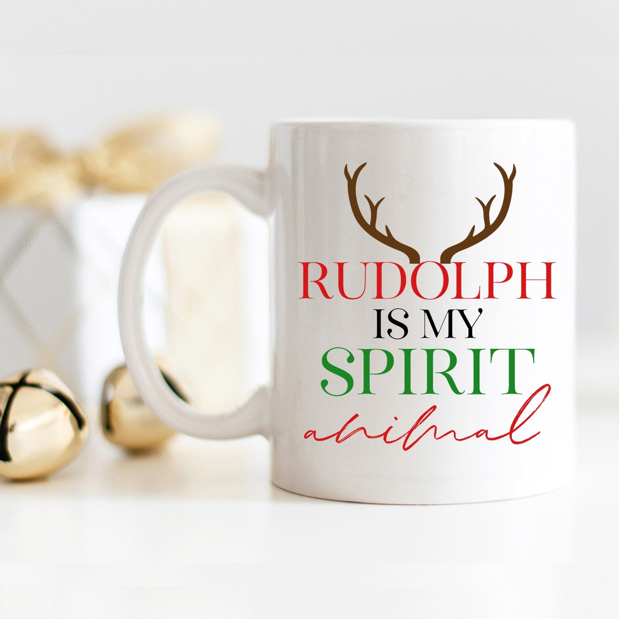 Rudolph is my Spirit Animal Mug - Pretty Collected
