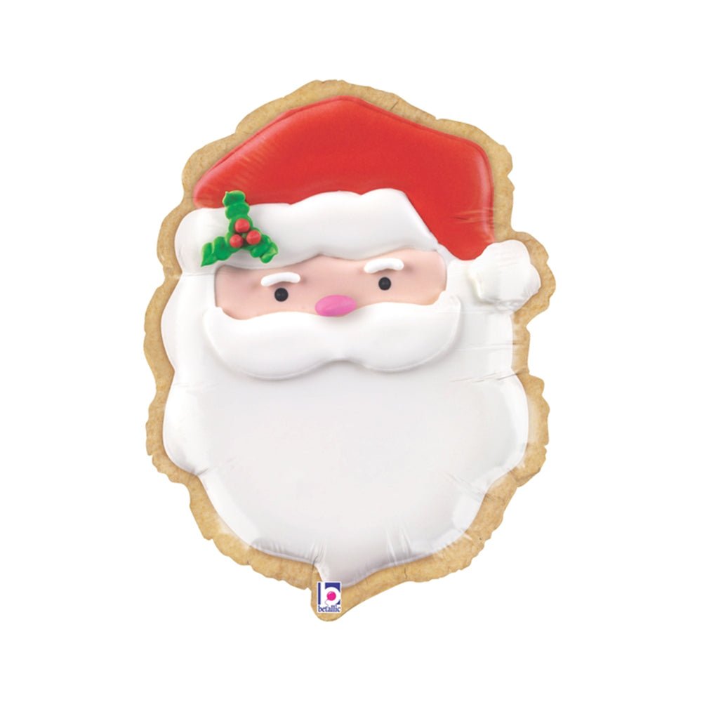 Santa Cookie Balloon - Pretty Collected