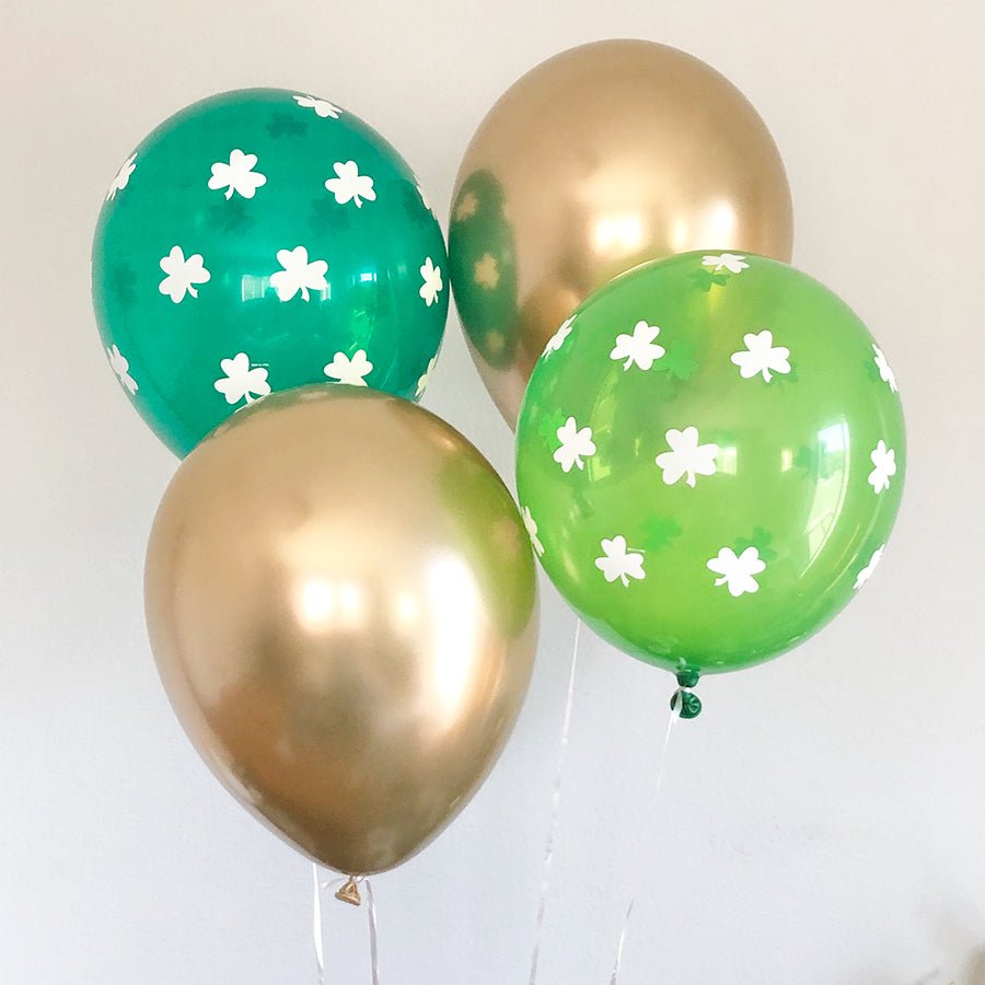 St. Patrick's Day Latex Balloon Set - Pretty Collected