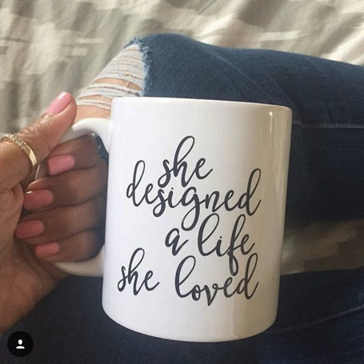 She Designed a Life She Loved Mug