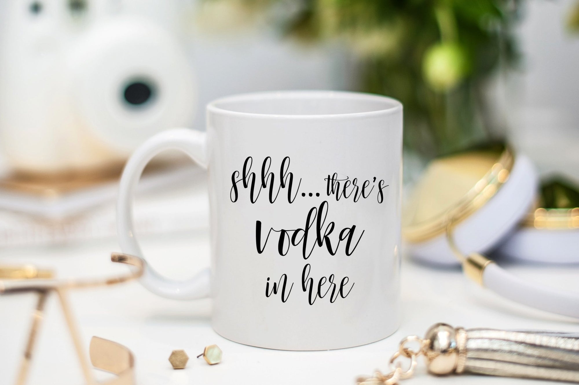 Shhh... There's Vodka In Here Coffee Mug - Pretty Collected