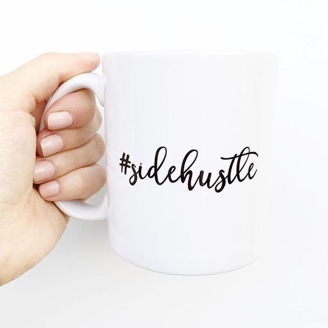 #SideHustle Mug - Pretty Collected
