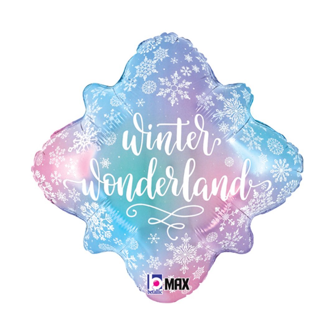 Winter Wonderland Snowflake Balloon - Pretty Collected
