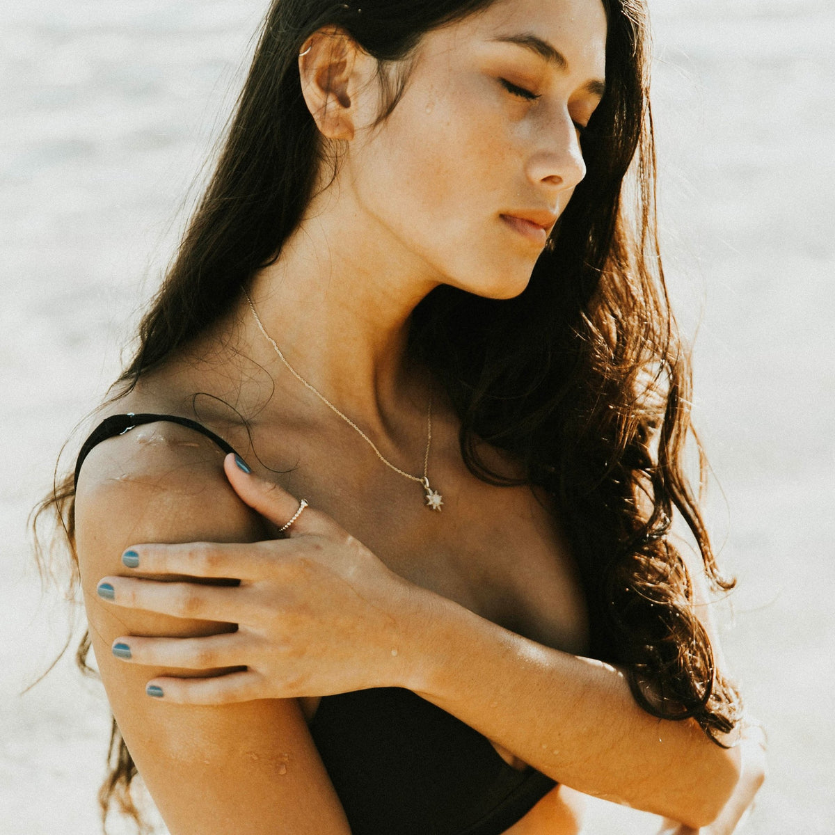 Sparkling Starburst Necklace - Pretty Collected