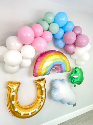 St. Patrick's Day Rainbow Balloon Garland Kit - Pretty Collected