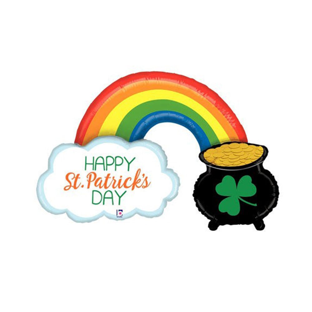Rainbow & Pot of Gold Balloon - Pretty Collected