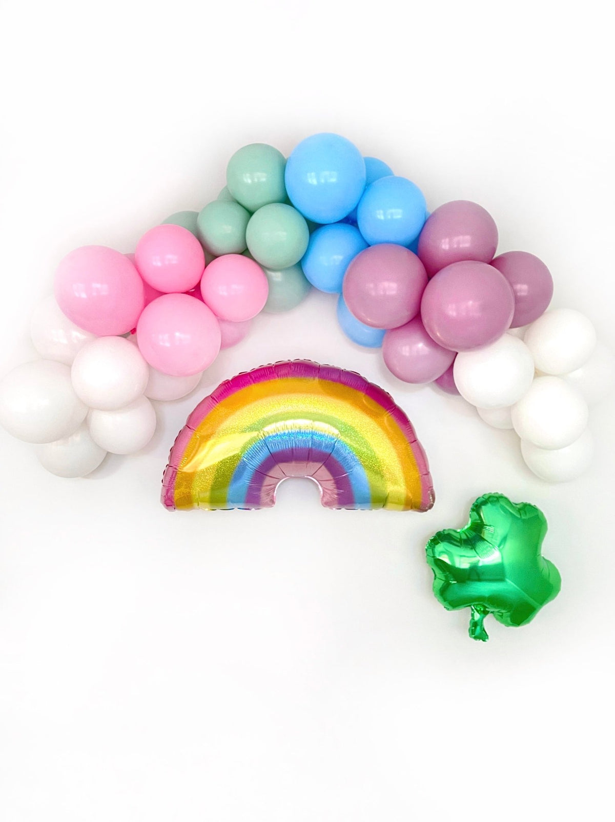 St. Patrick's Day Rainbow Balloon Arch Kit - Pretty Collected