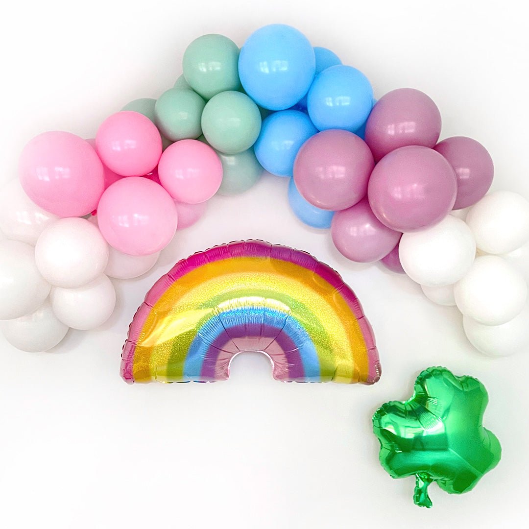 Pastel Rainbow Balloon Garland Kit Rainbow Balloon Arch Pastel