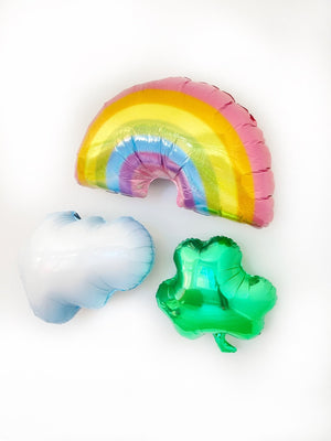 St. Patrick's Day Rainbow Balloon Set - Pretty Collected