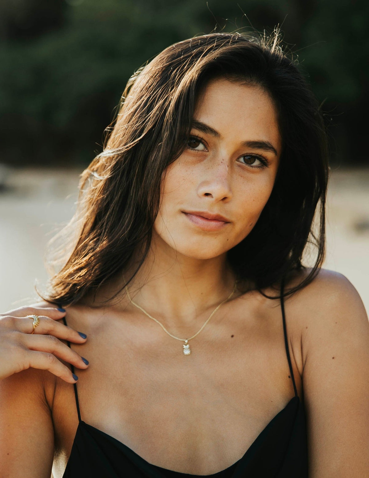 Dainty Pineapple Necklace - Pretty Collected