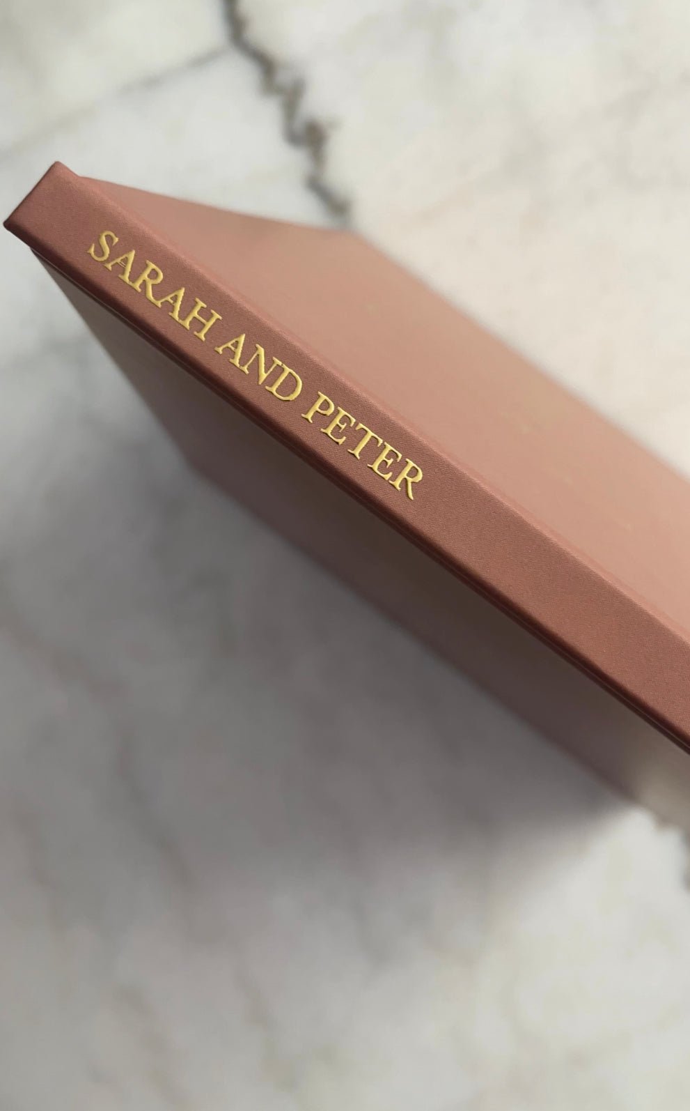 Terracotta Wedding Guest Book - The Richardson - Pretty Collected