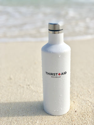 Thirst Aid Stainless Steel Water Bottle - Personalized - Pretty Collected