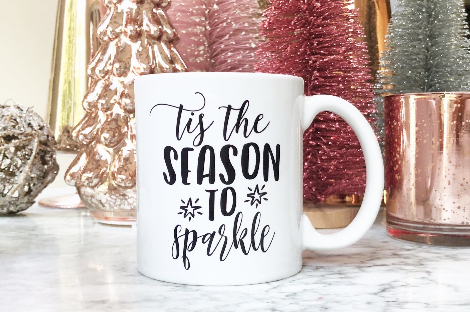 Tis the Season to Sparkle Mug - Pretty Collected