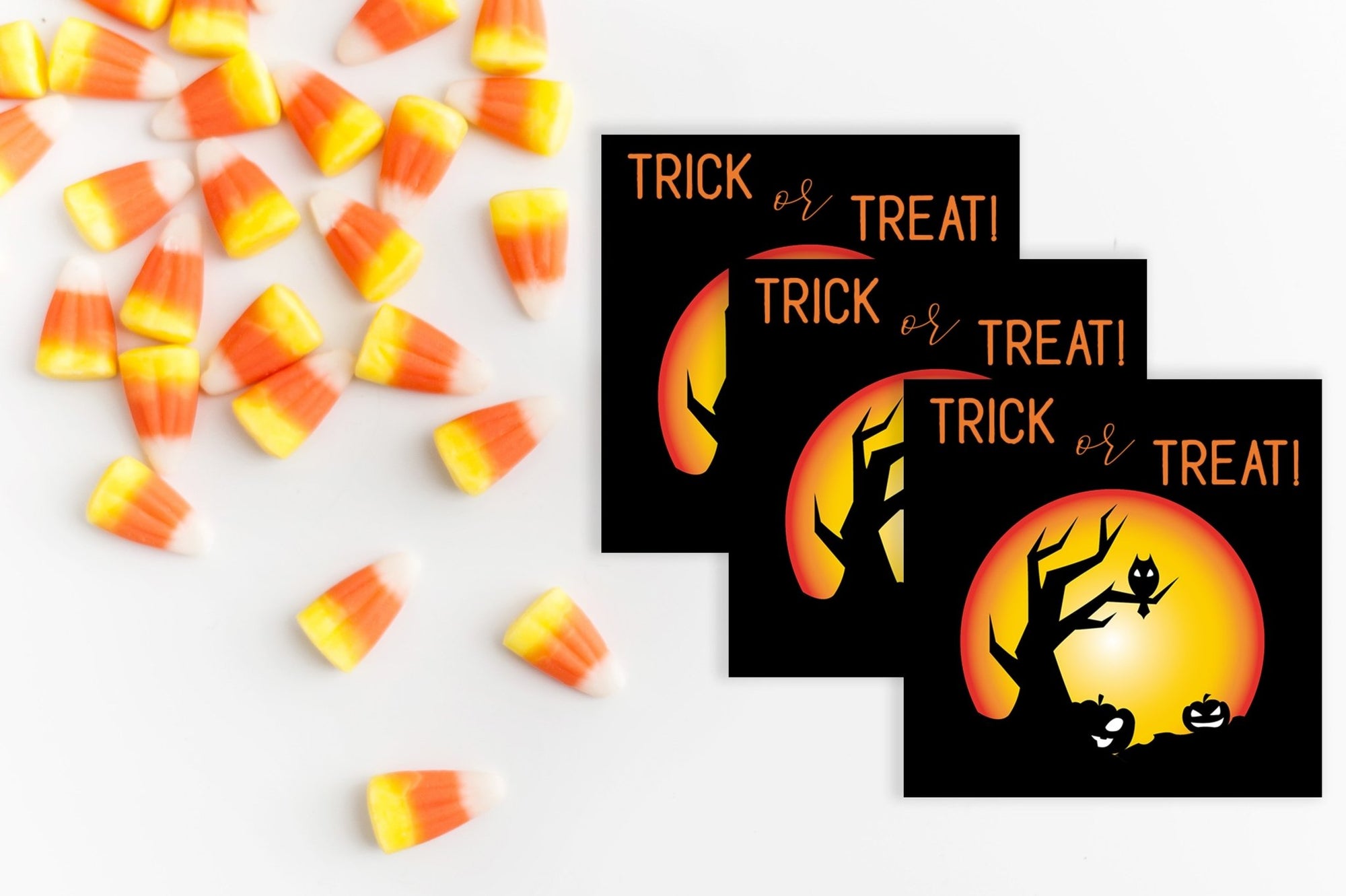 Trick or Treat Candy Bag Tags - FREE Printable - Pretty Collected