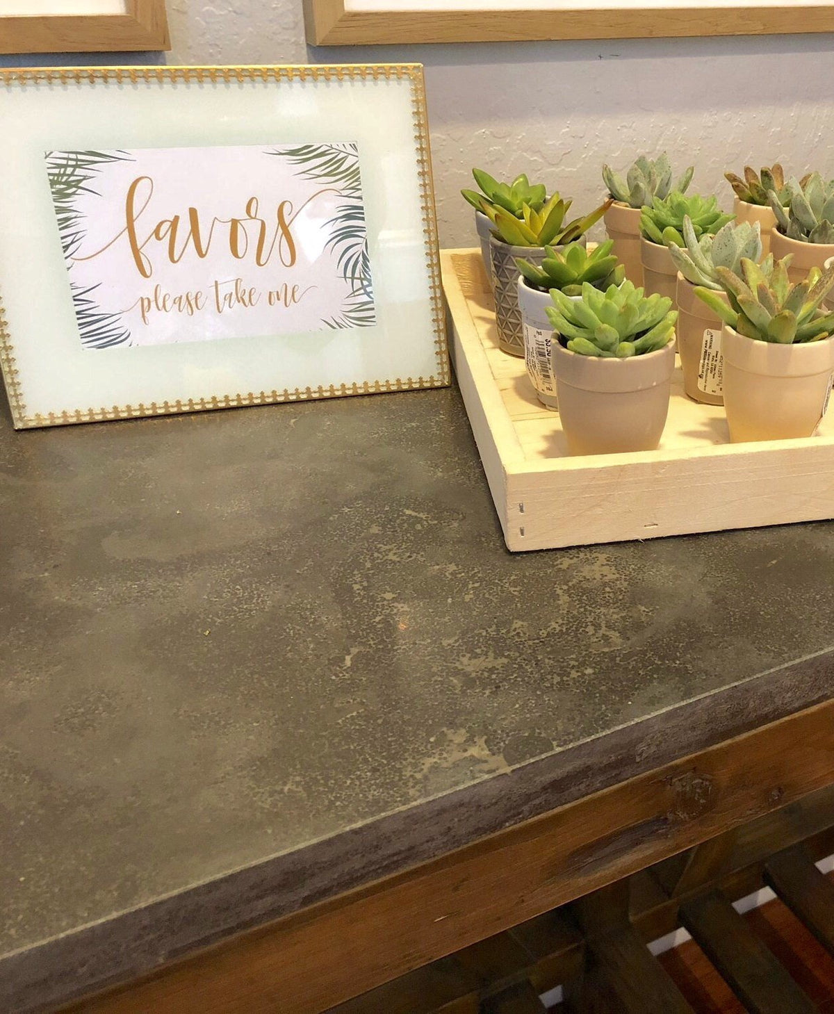 Favors Sign - Tropical Printable - Pretty Collected