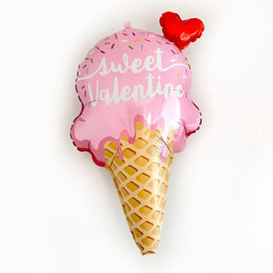 Ice Cream Cone Balloon - Pretty Collected