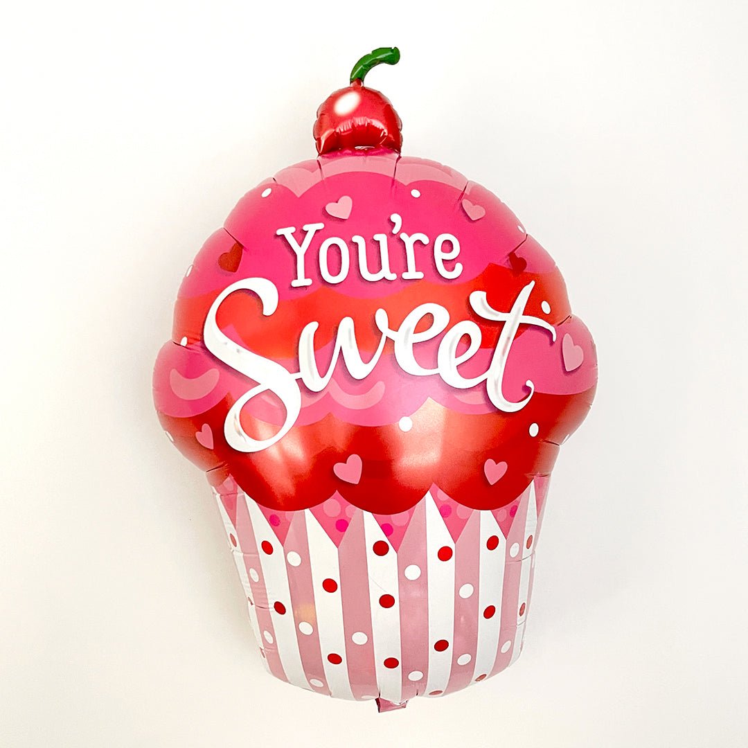 You're Sweet Cupcake Balloon - Pretty Collected