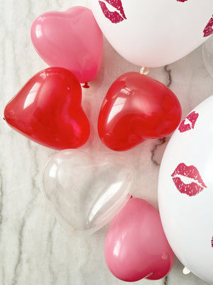 Set of Mini Heart Latex Balloons - Pretty Collected