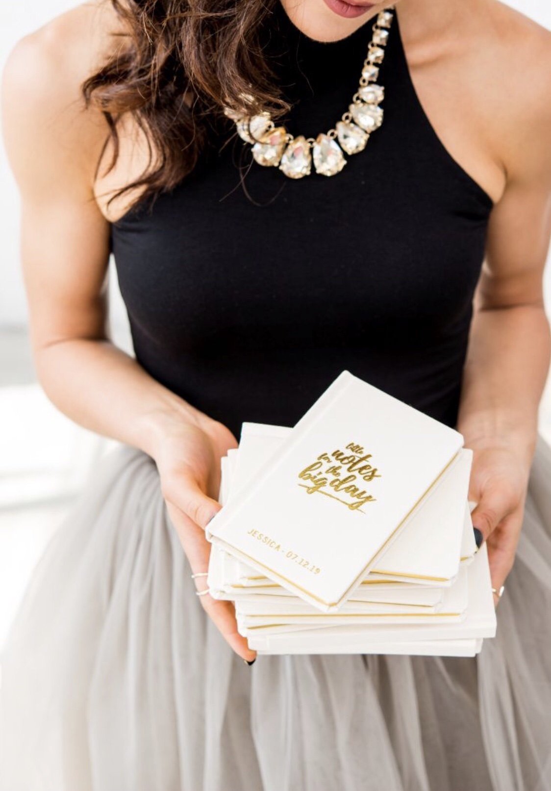 Little Notes for the Big Day Vow Book - Pretty Collected