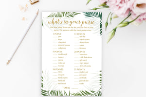 Tropical Baby Shower Games Package - Pretty Collected