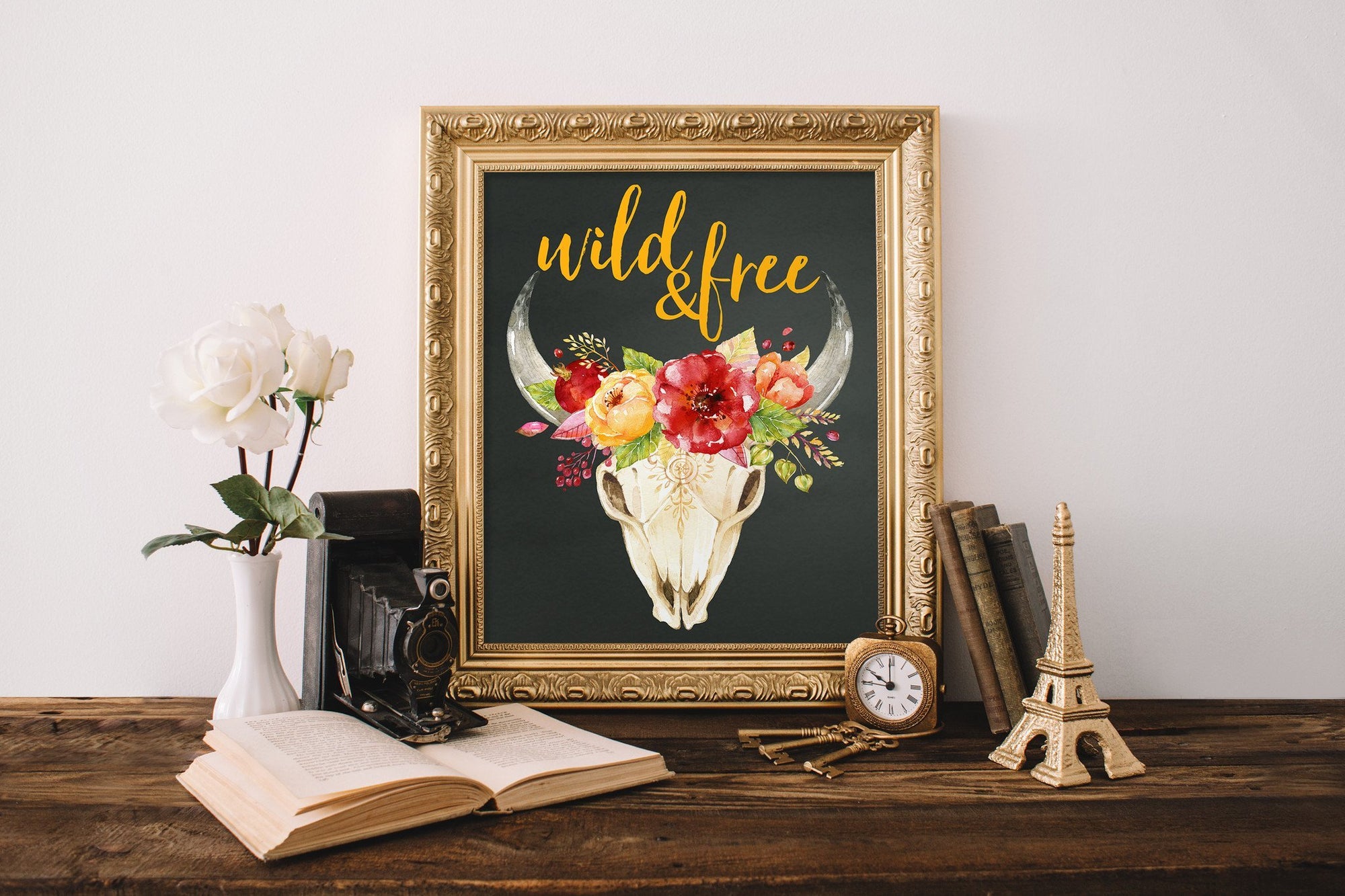Wild & Free - FREE Printable - Pretty Collected