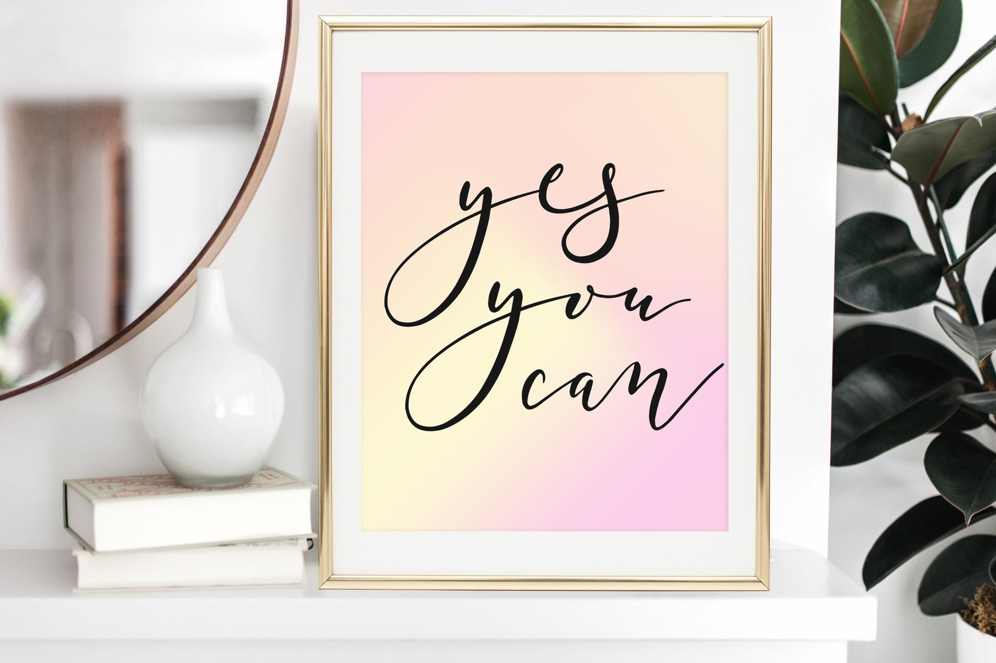 Yes You Can Printable - Pretty Collected