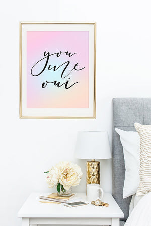 You Me Oui Printable - Pretty Collected