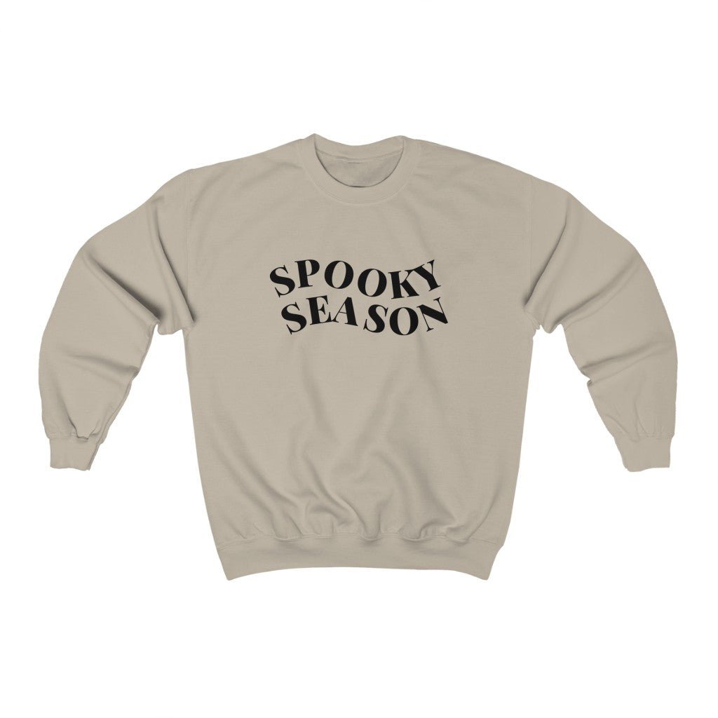 Spooky Season Sweatshirt - Black Print - Pretty Collected