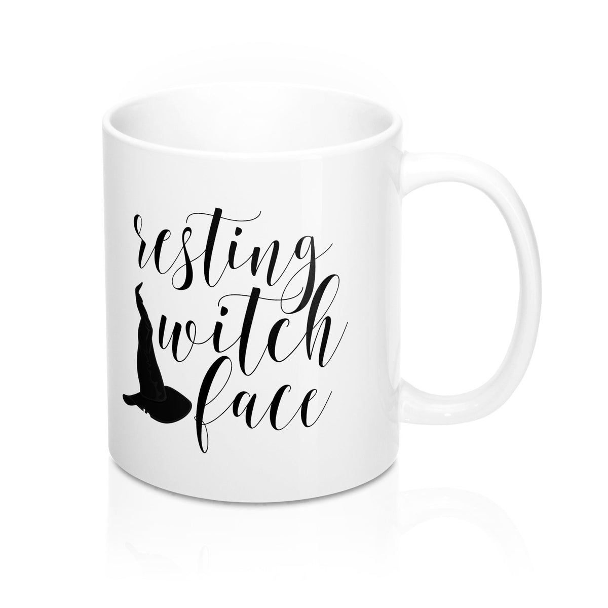Resting Witch Face Mug - Pretty Collected