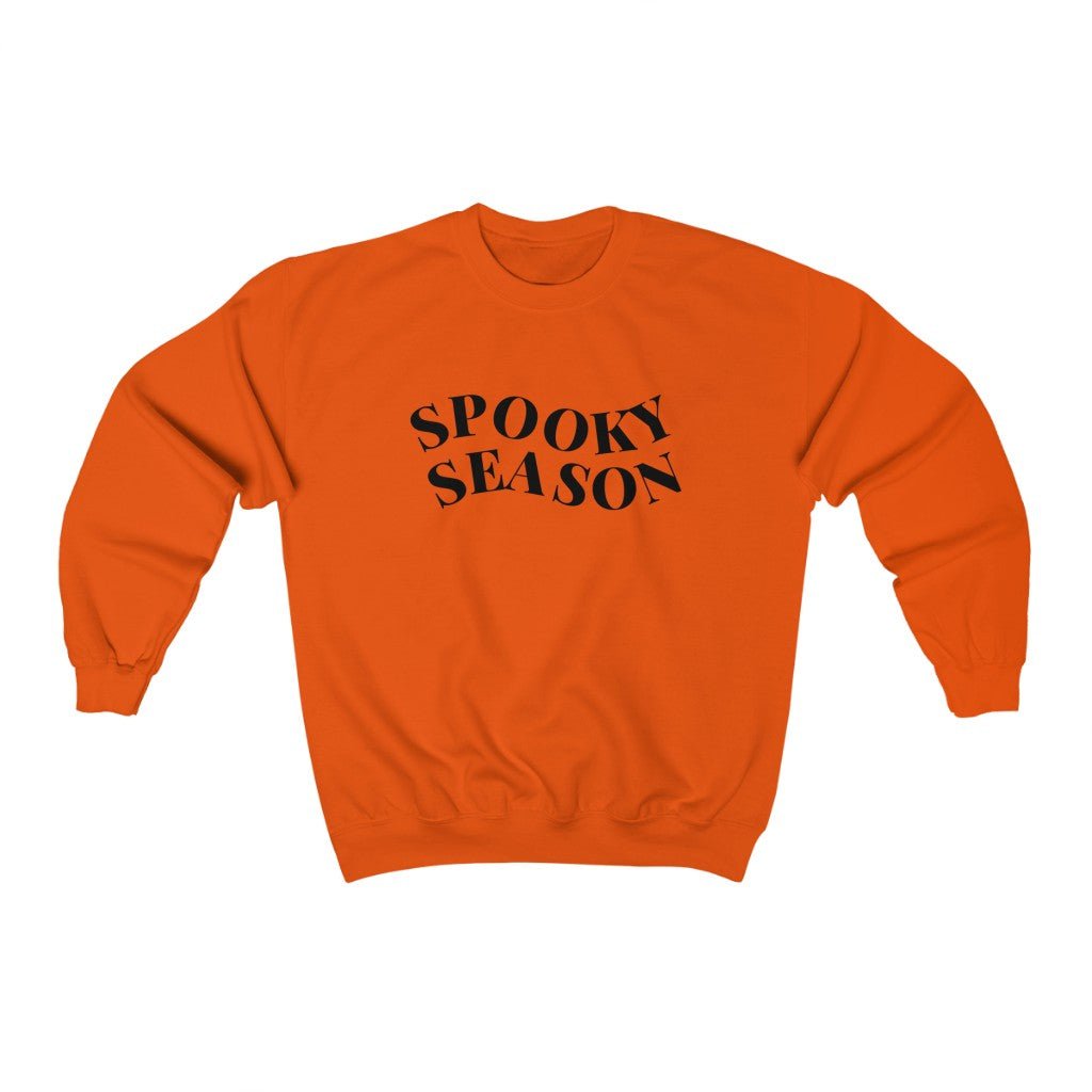 Spooky Season Sweatshirt - Black Print - Pretty Collected